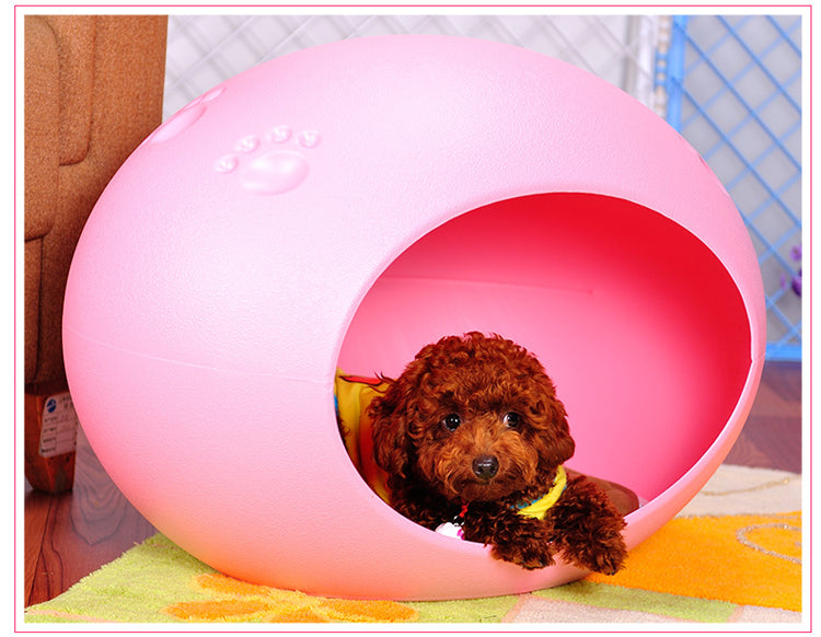 YES4PETS Medium Cave Cat Kitten Box Igloo Cat Bed House Dog Puppy Hous ...